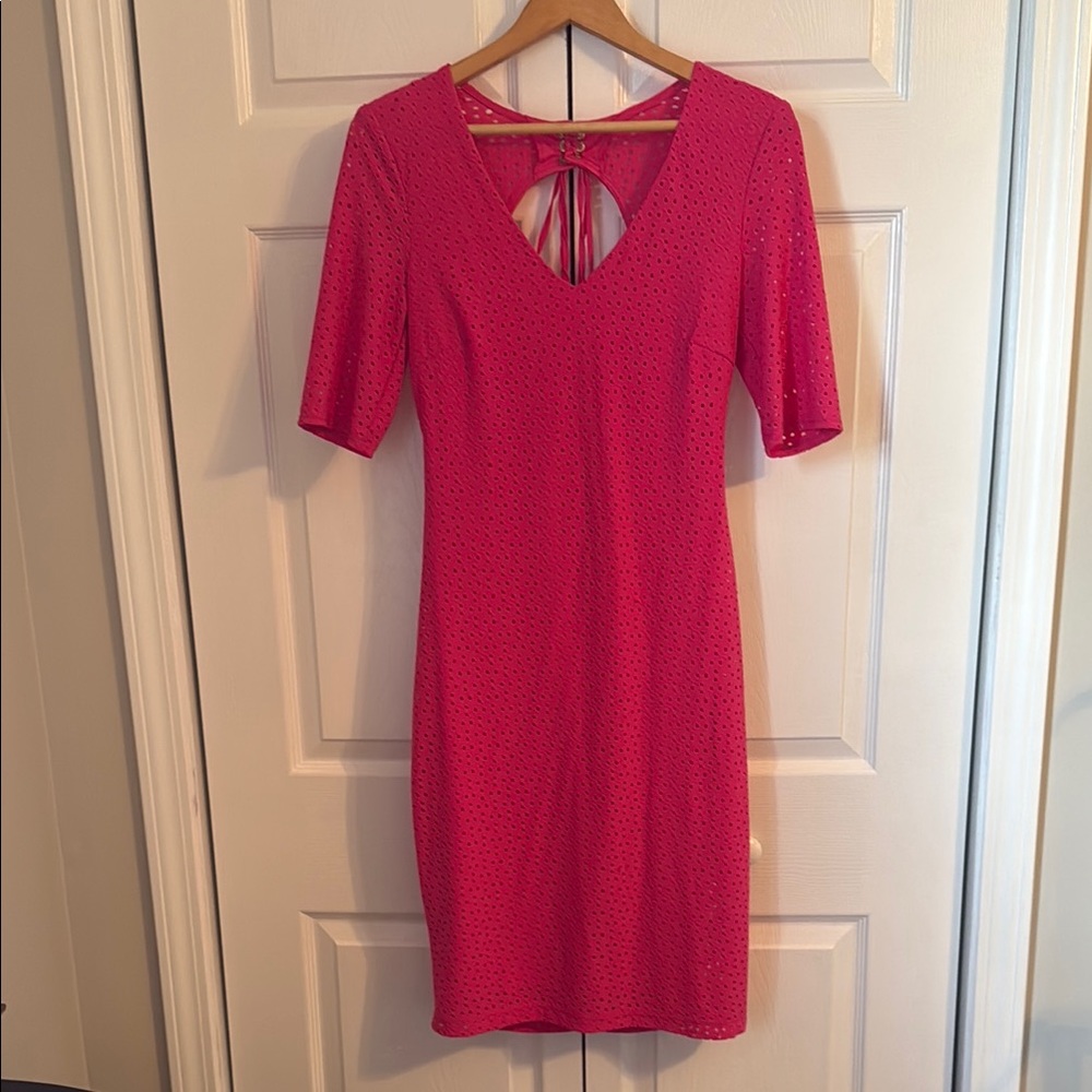 Premier Fuchsia Backless Dress